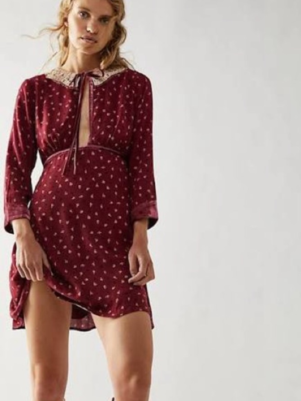 Free People Delfina Mini Dress